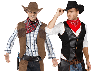 Cowboy Kleidung für Männer