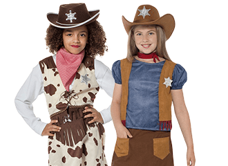 Cowboy Kostüme für Mädchen