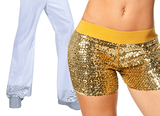 Glitzerhose