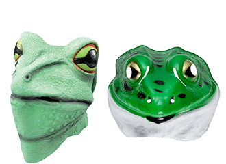 Froschmasken