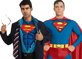 Superman Outfits für Männer