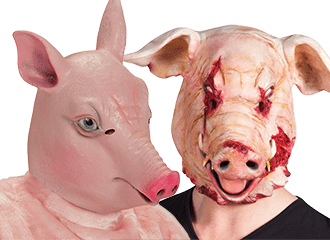 Schweinemasken