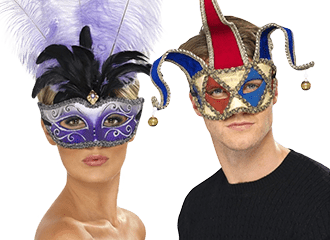 Venezianische Augenmasken