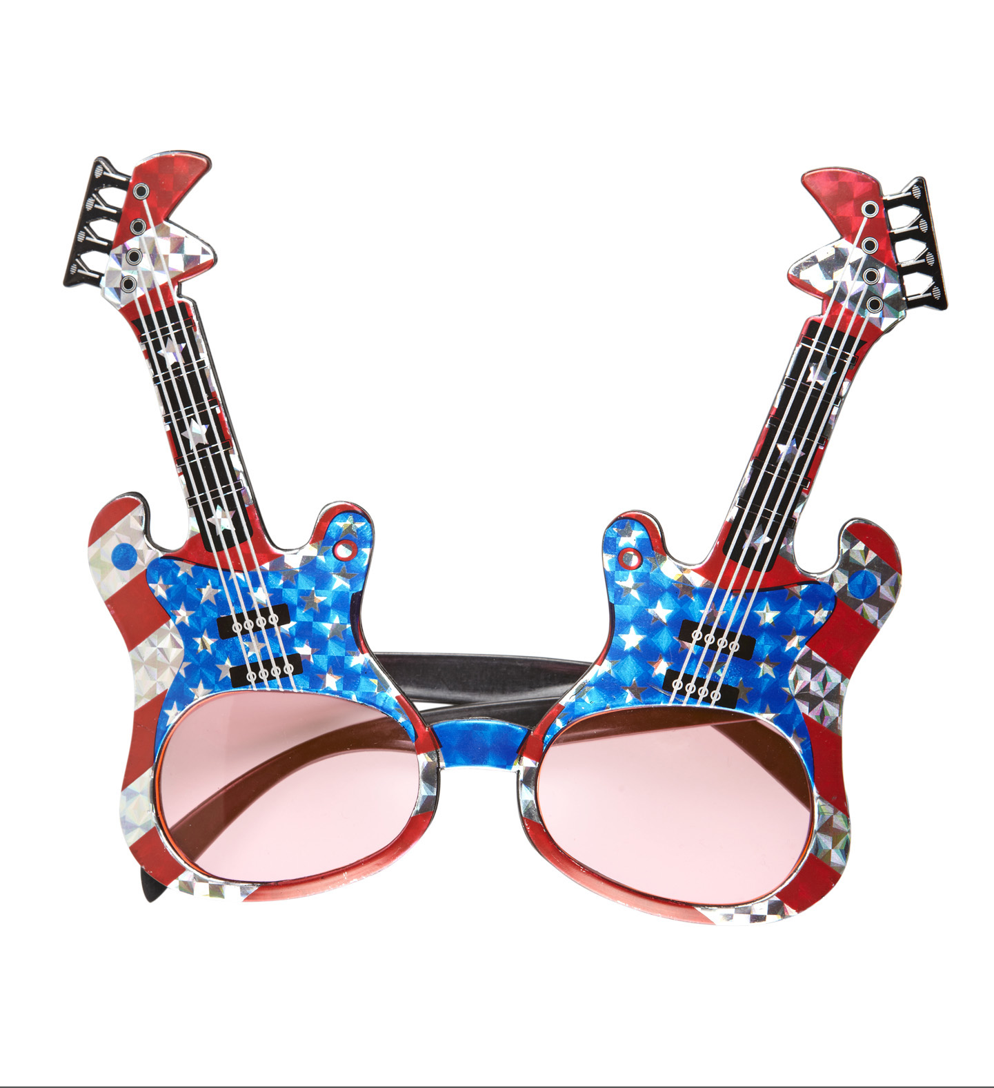 Brille Hard Rockgitarre