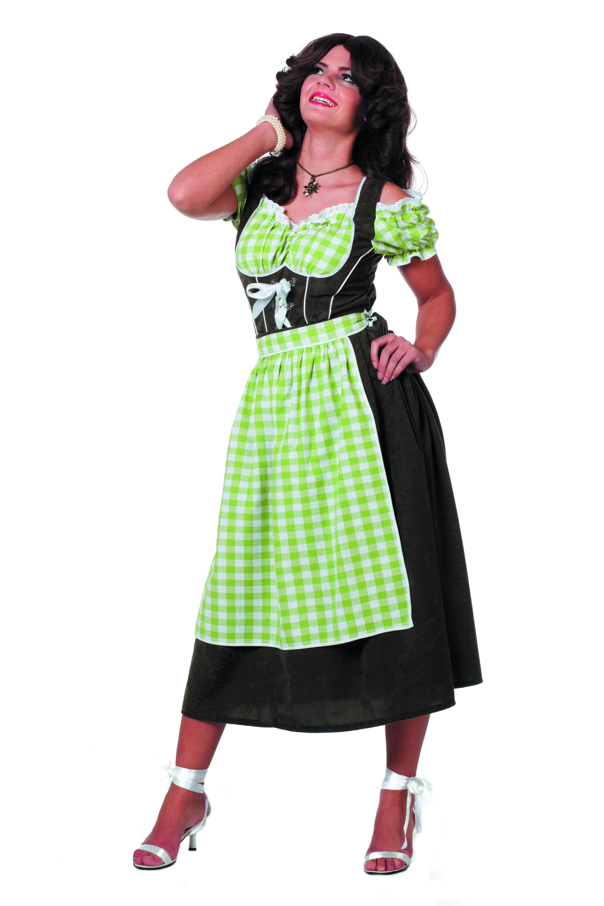 Bayerische Dirndl Suedine Damenkostüm