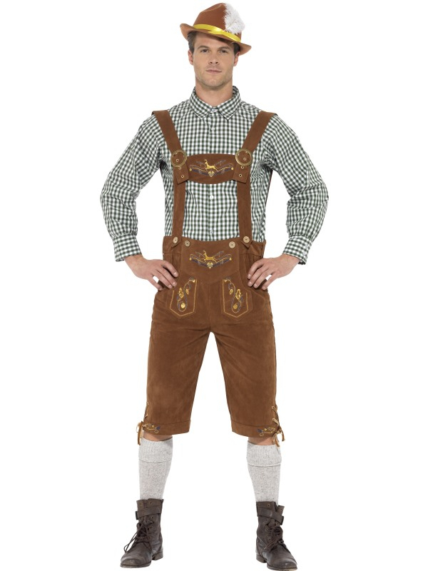 Luxus Bayerischer Lederhosen Mit Hemd Hanz Herrenkostüm