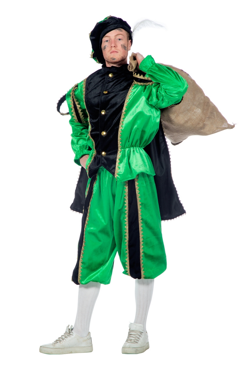 Green Piet Pietenpak Unisex Kostüm