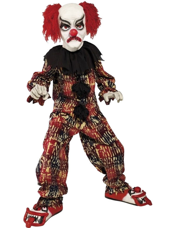 Gruseliger Clown Halloween Kinderkostüm Kostüm für Jungen