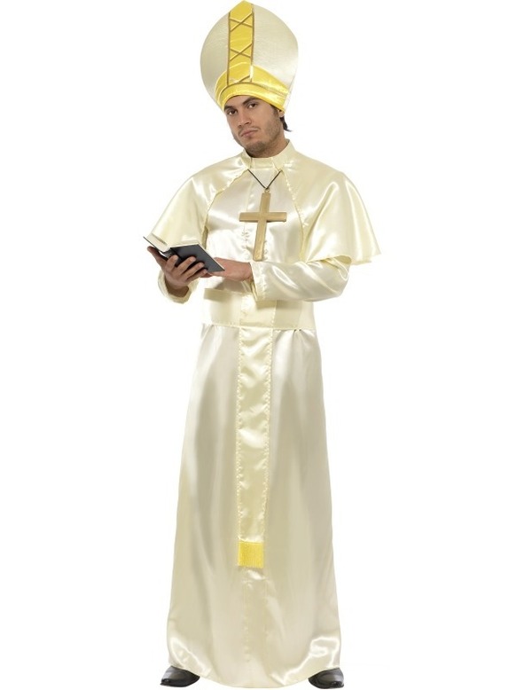 Papst Outfit Mann Herren