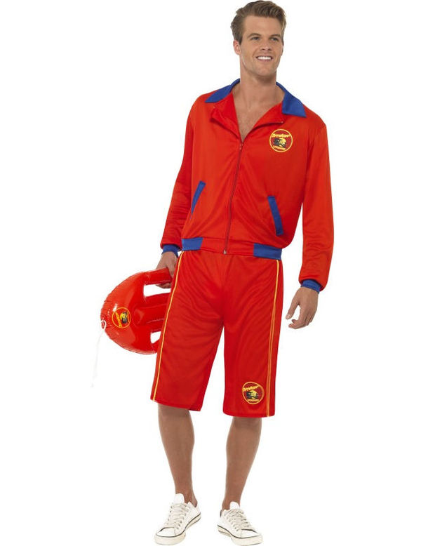 Herren Baywatch Man Kostüm