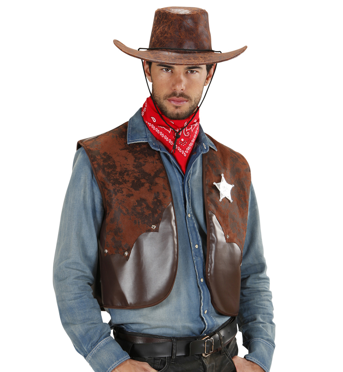 Cowboyweste Herren