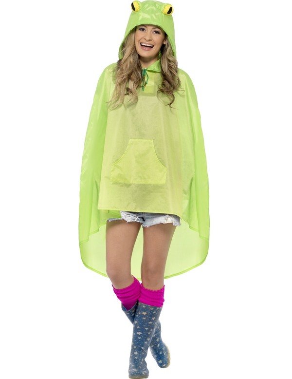 Froschparty Poncho Unisex Kostüm