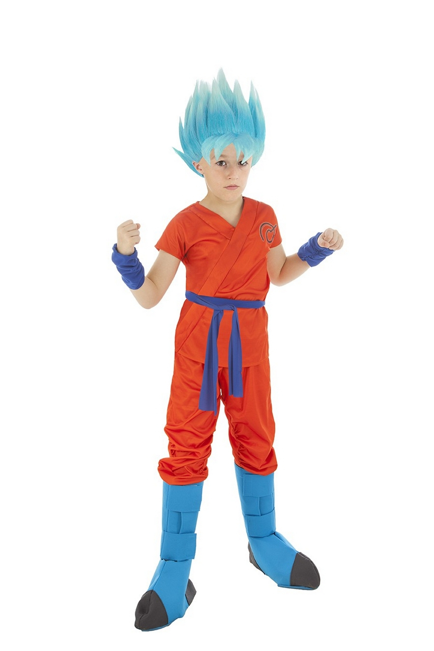 Goku Super Saiyan God Kostüm für Jungen