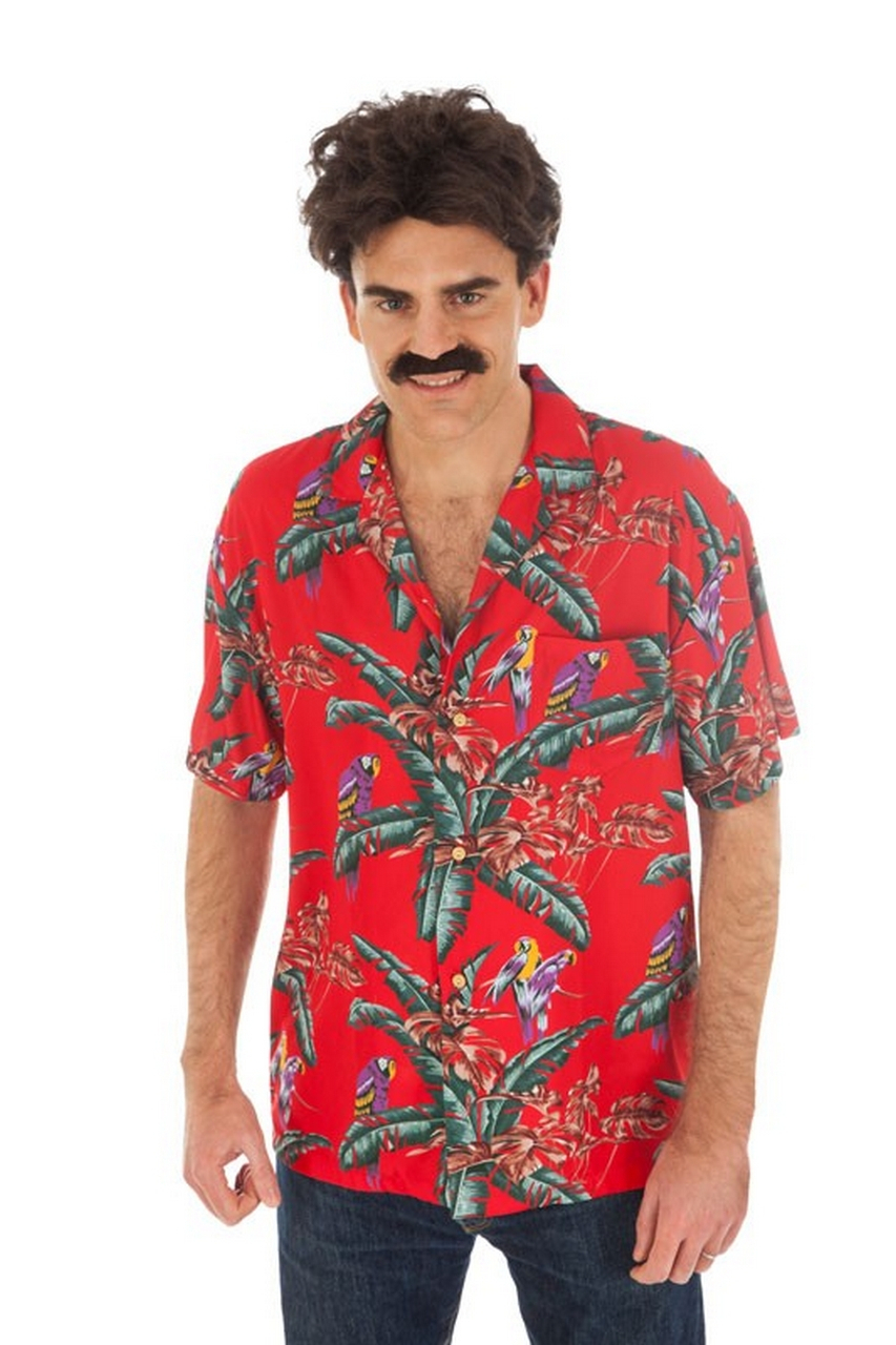 Hawaii In The Red Sky Shirt Herren