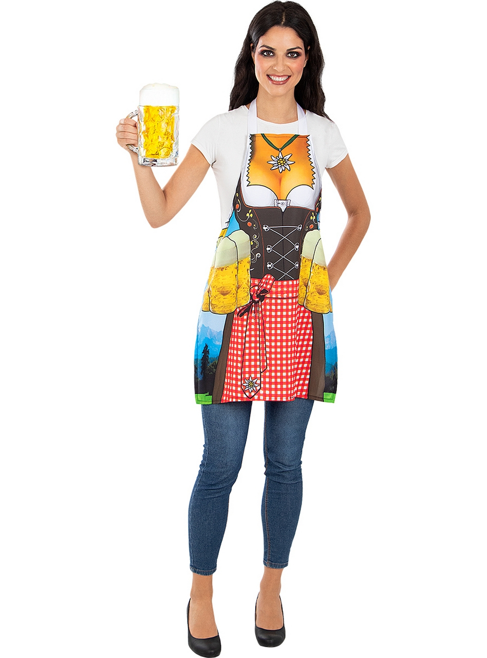 Oktoberfest Schürze für Damen Unisex