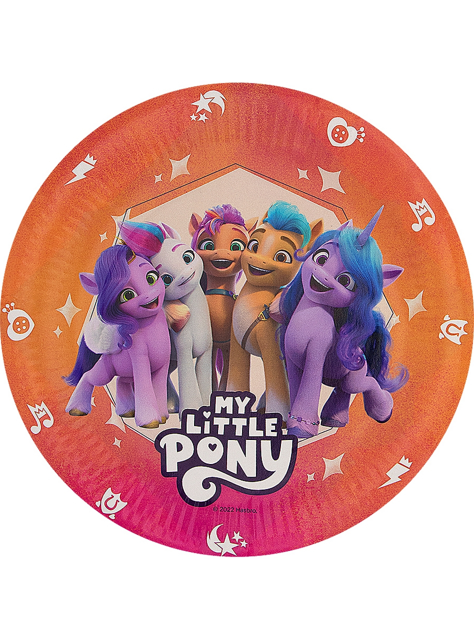 8 Pappteller - My Little Pony 23 Cm