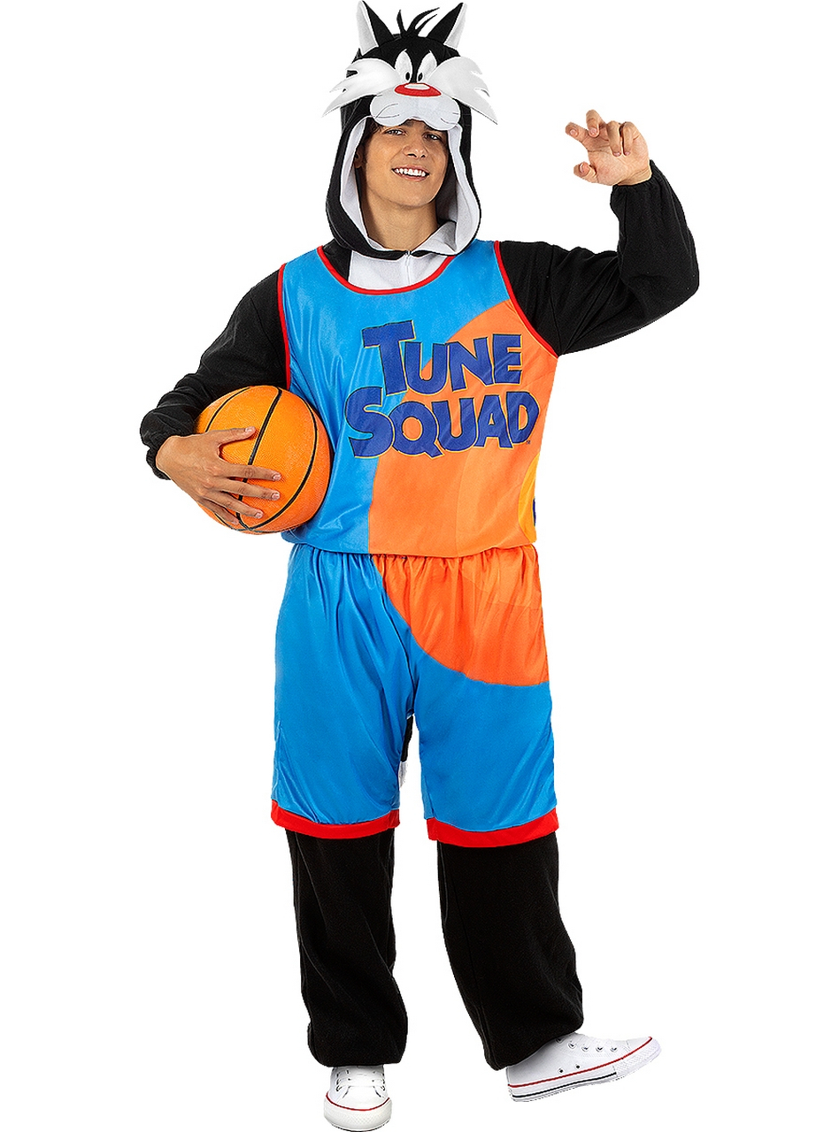 Sylvester Space Jam Kostüm für Erwachsene Looney Tunes Unisex