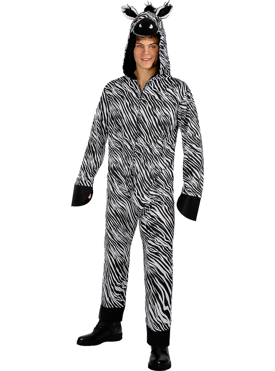 Zebra Kostüm für Erwachsene Unisex