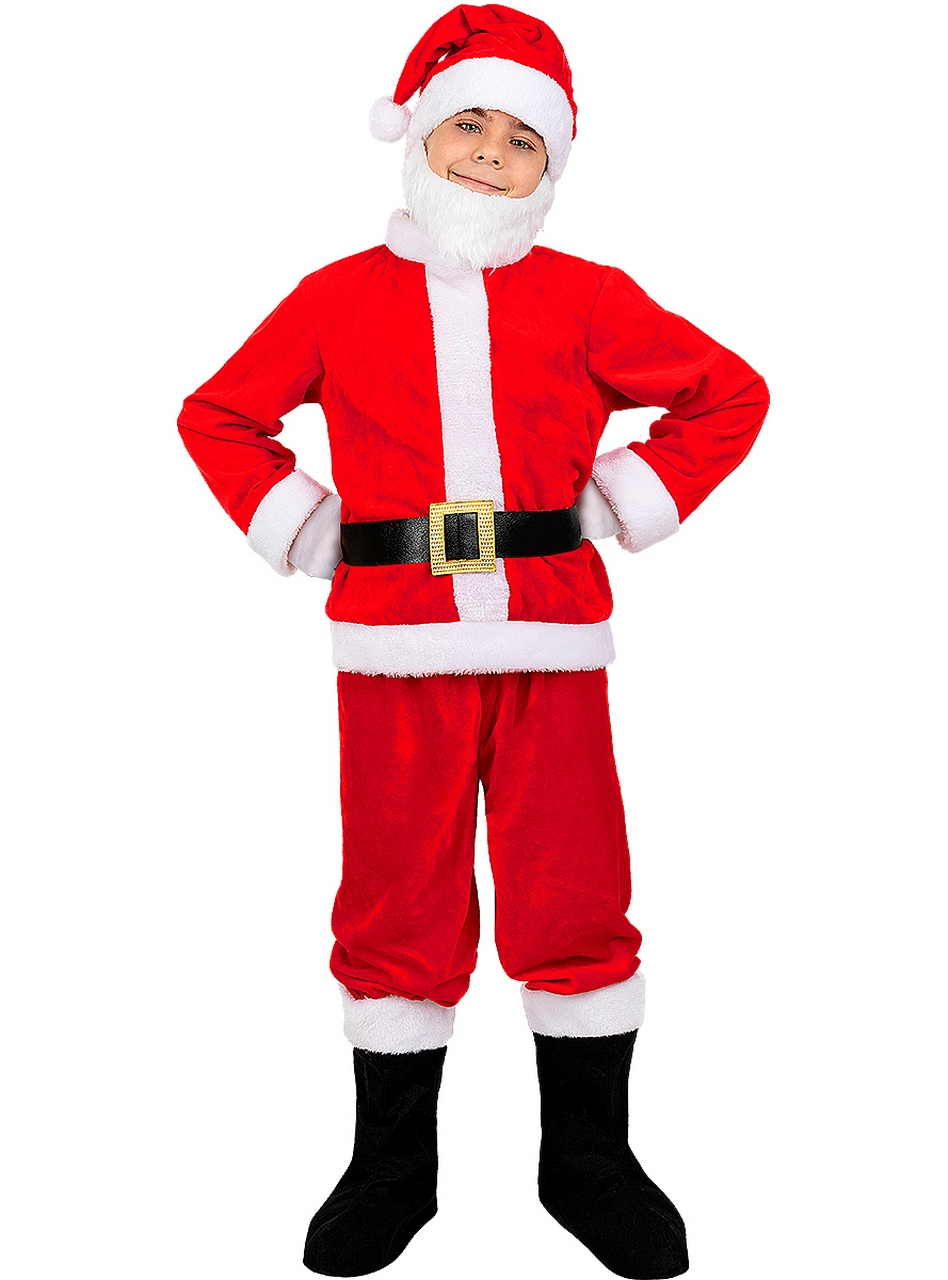 Deluxe Little Mister Santa Kostüm für Jungen