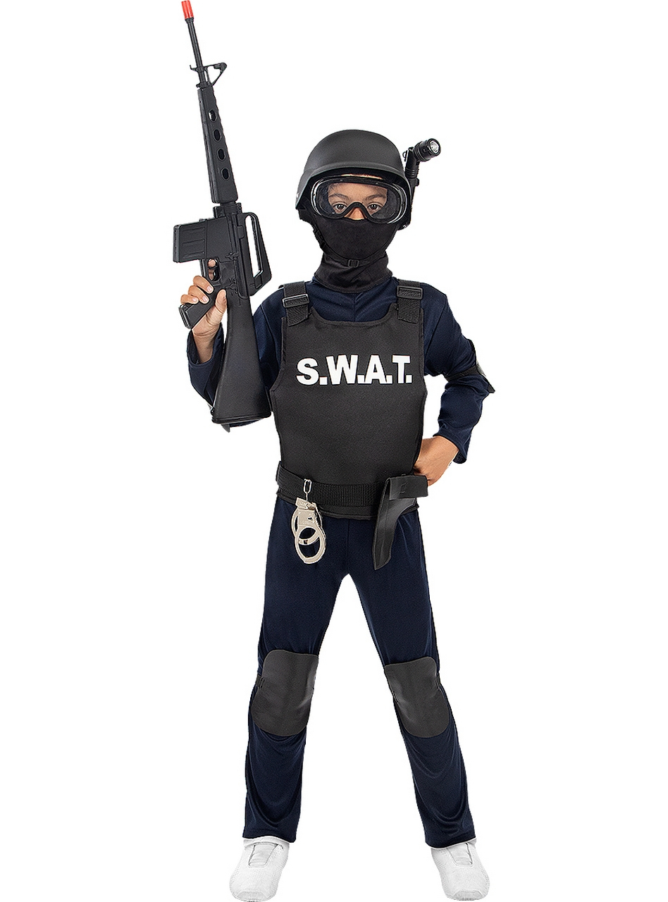 Swat Kostüm für Jungen