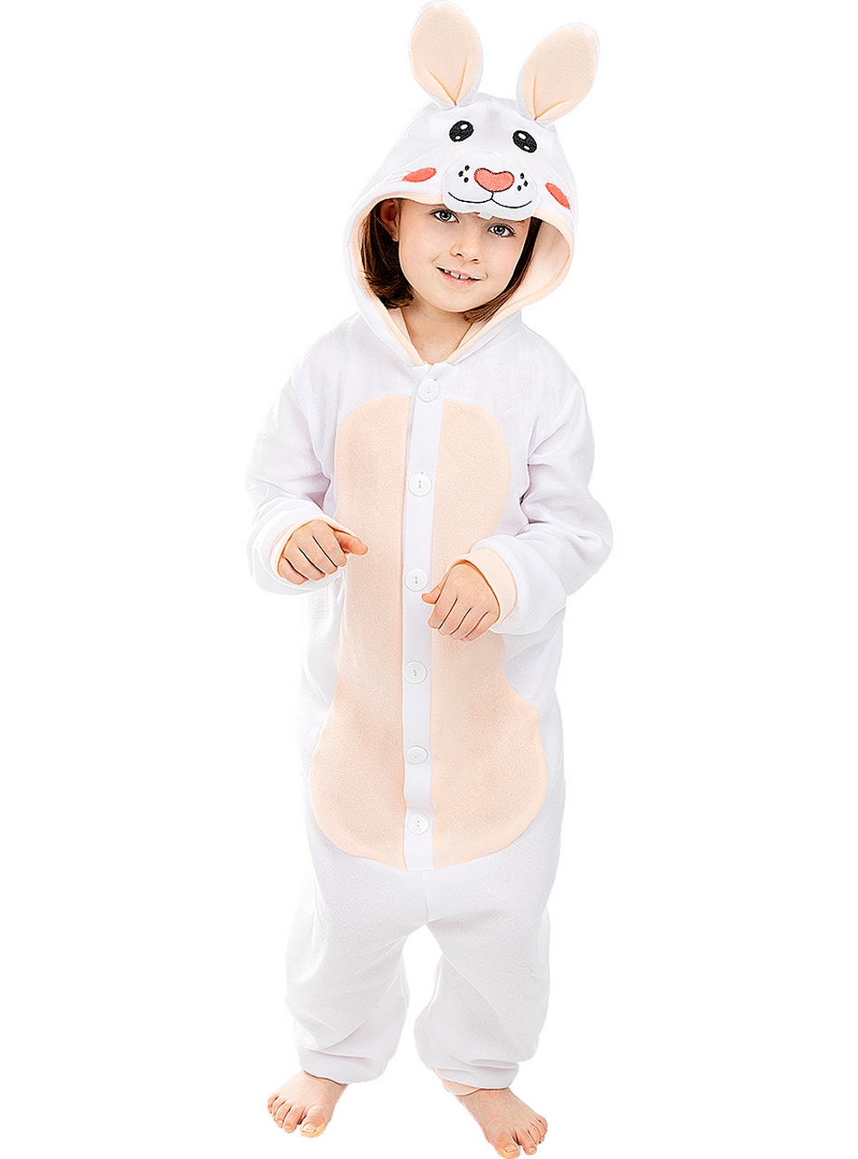 Onesie Fluffy Konijn Kostüm für Kinder