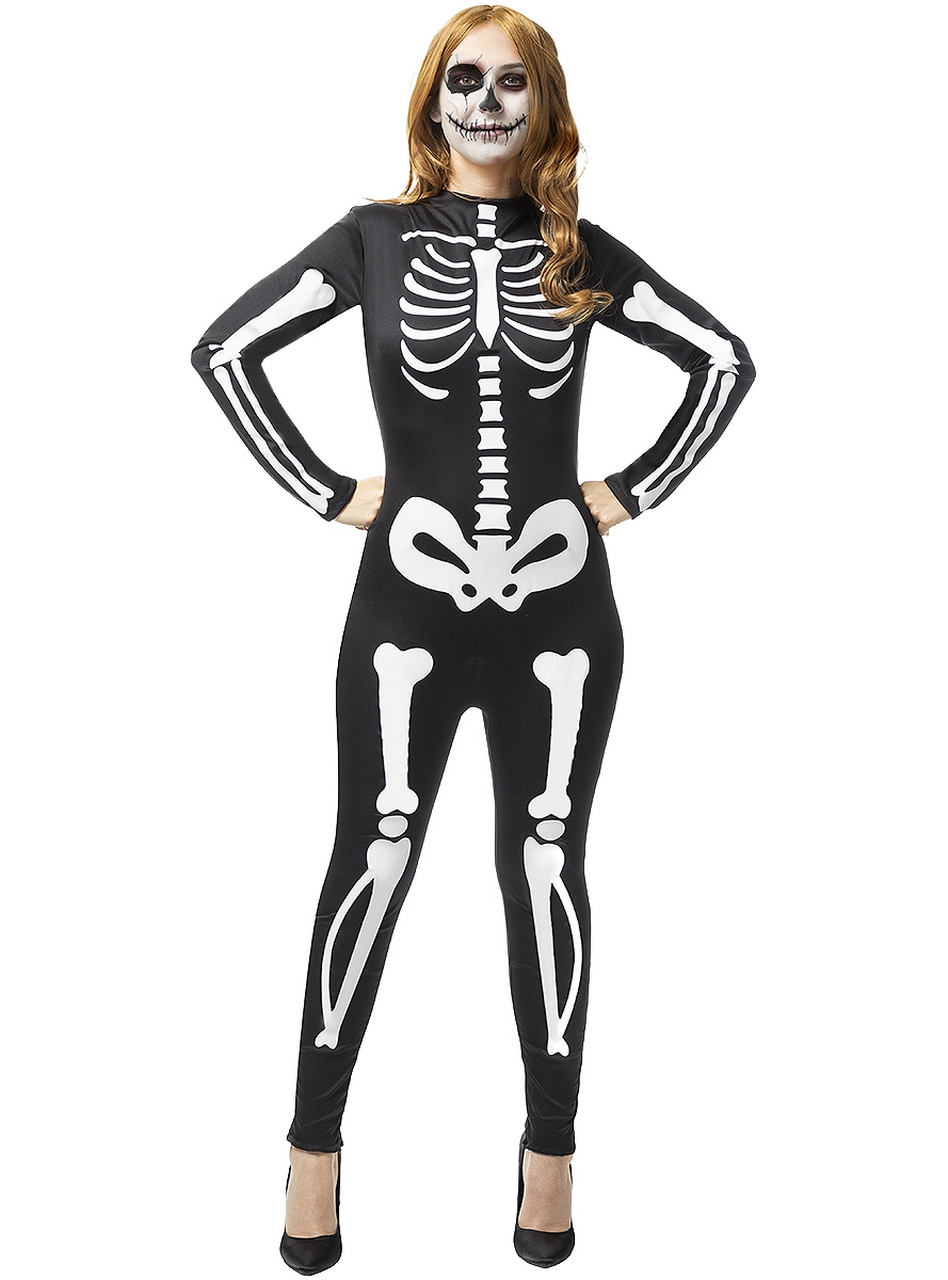 Magere Stacy Skeleton Damenkostüm