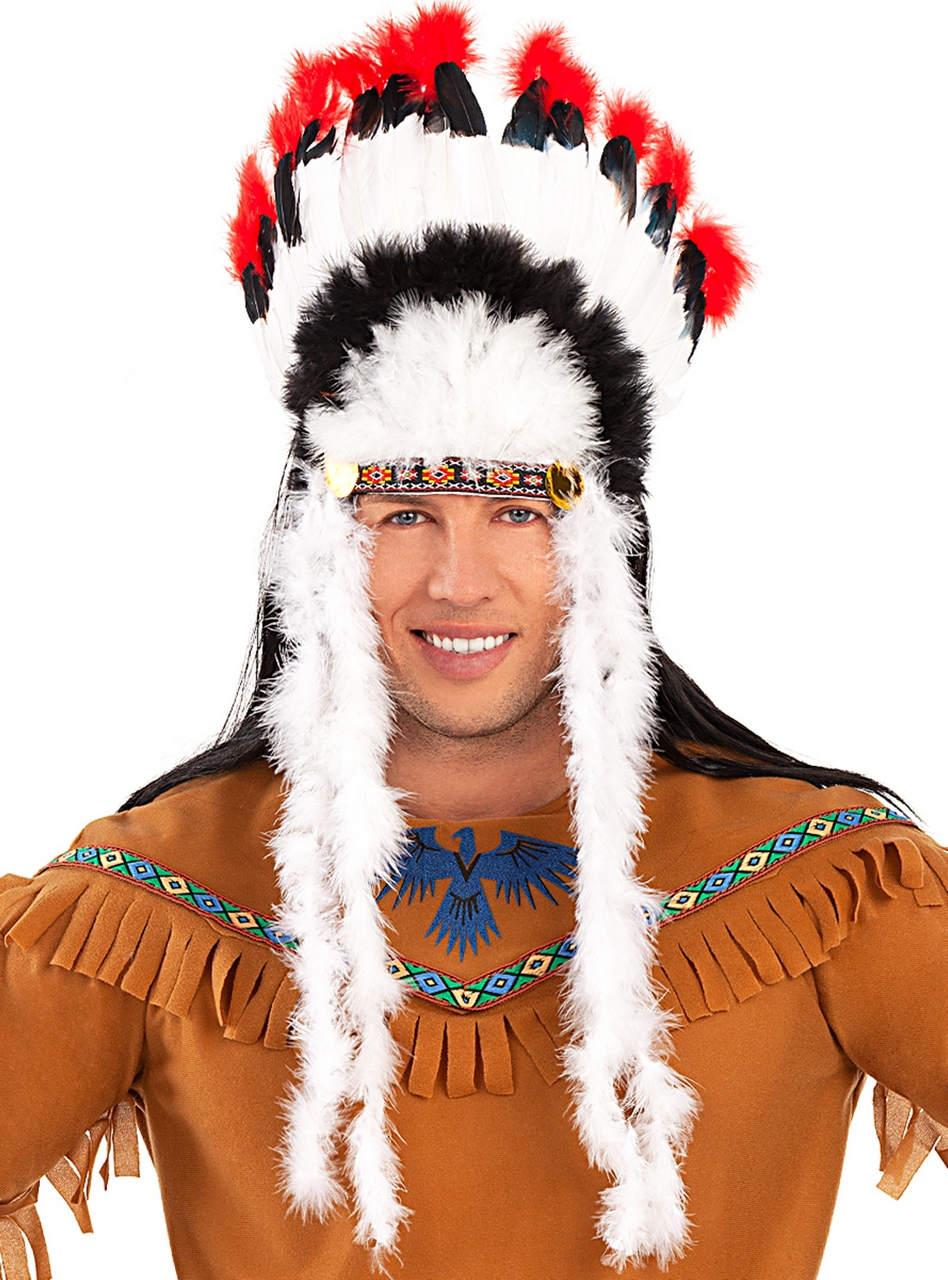 Indianer Federschmuck