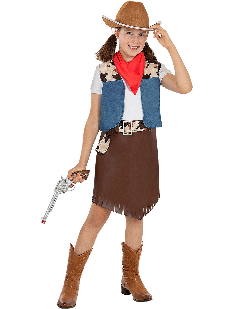 Western Wendy Cowgirl Kostüm für Mädchen