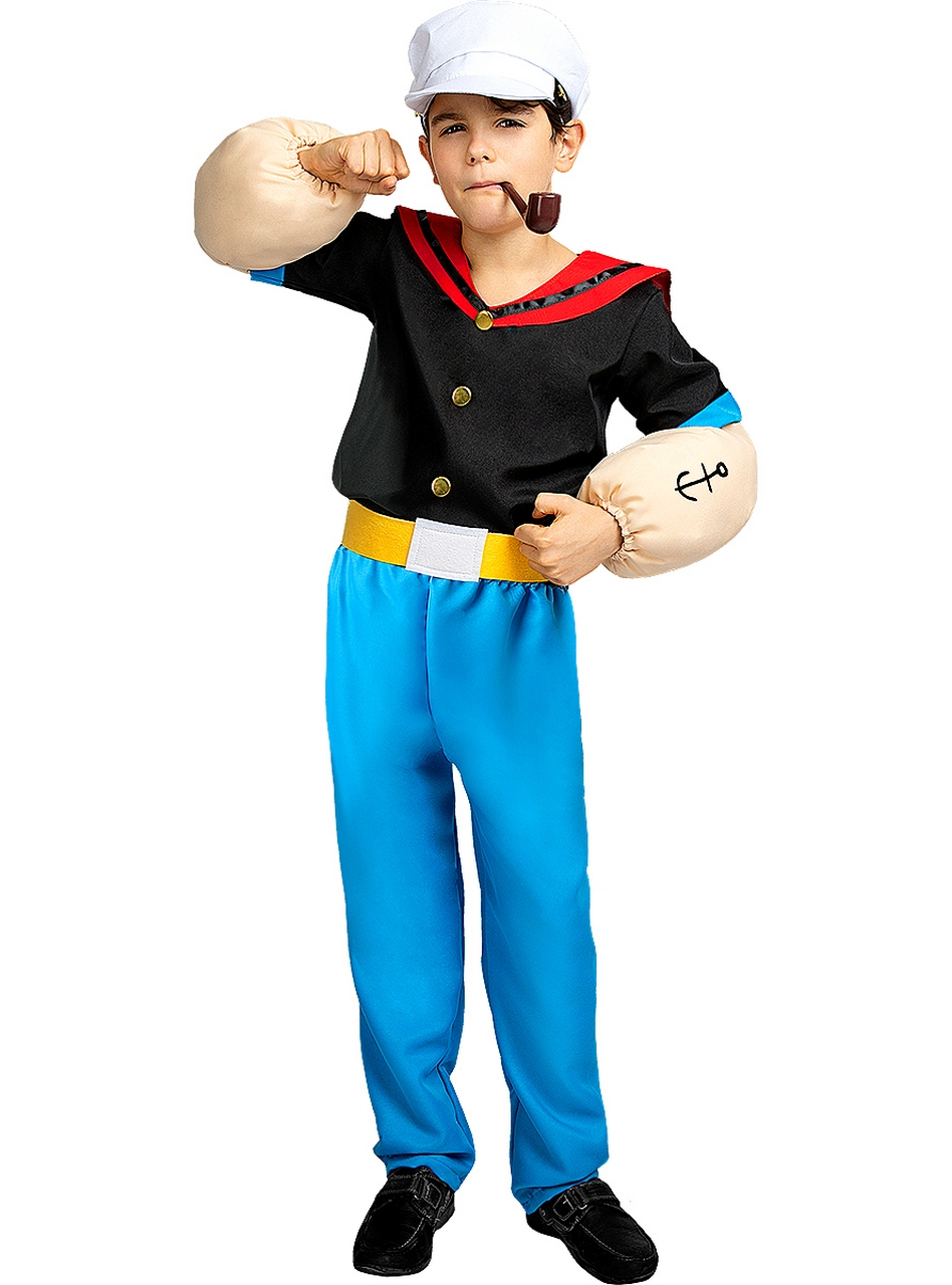 Popeye Kostüm für Kinder Jungen