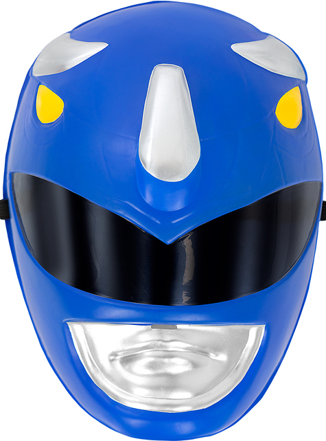 Power Ranger Maske Blau für Kinder