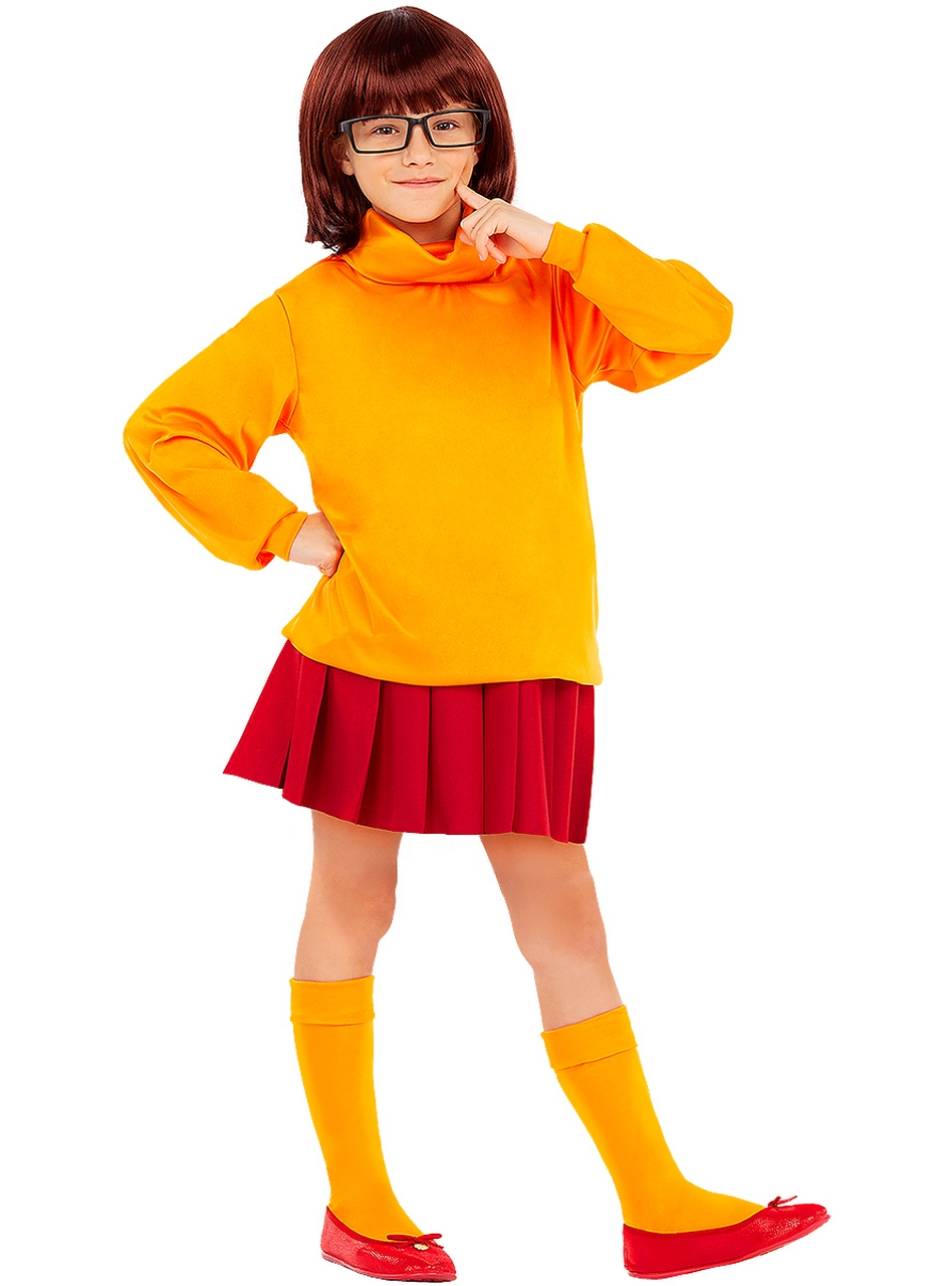 Velma Kostüm für Mädchen Scooby Doo