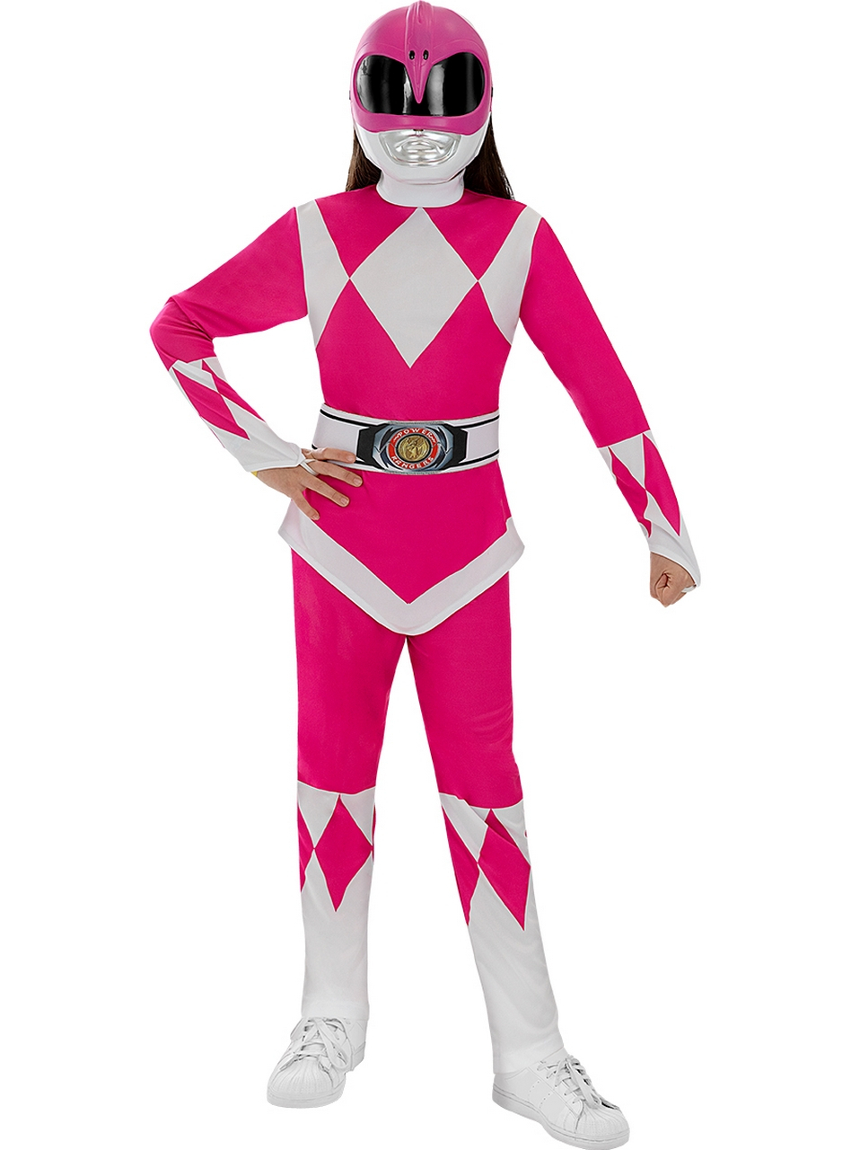 Power Ranger Kostüm Rosa für Kinder für Kinder