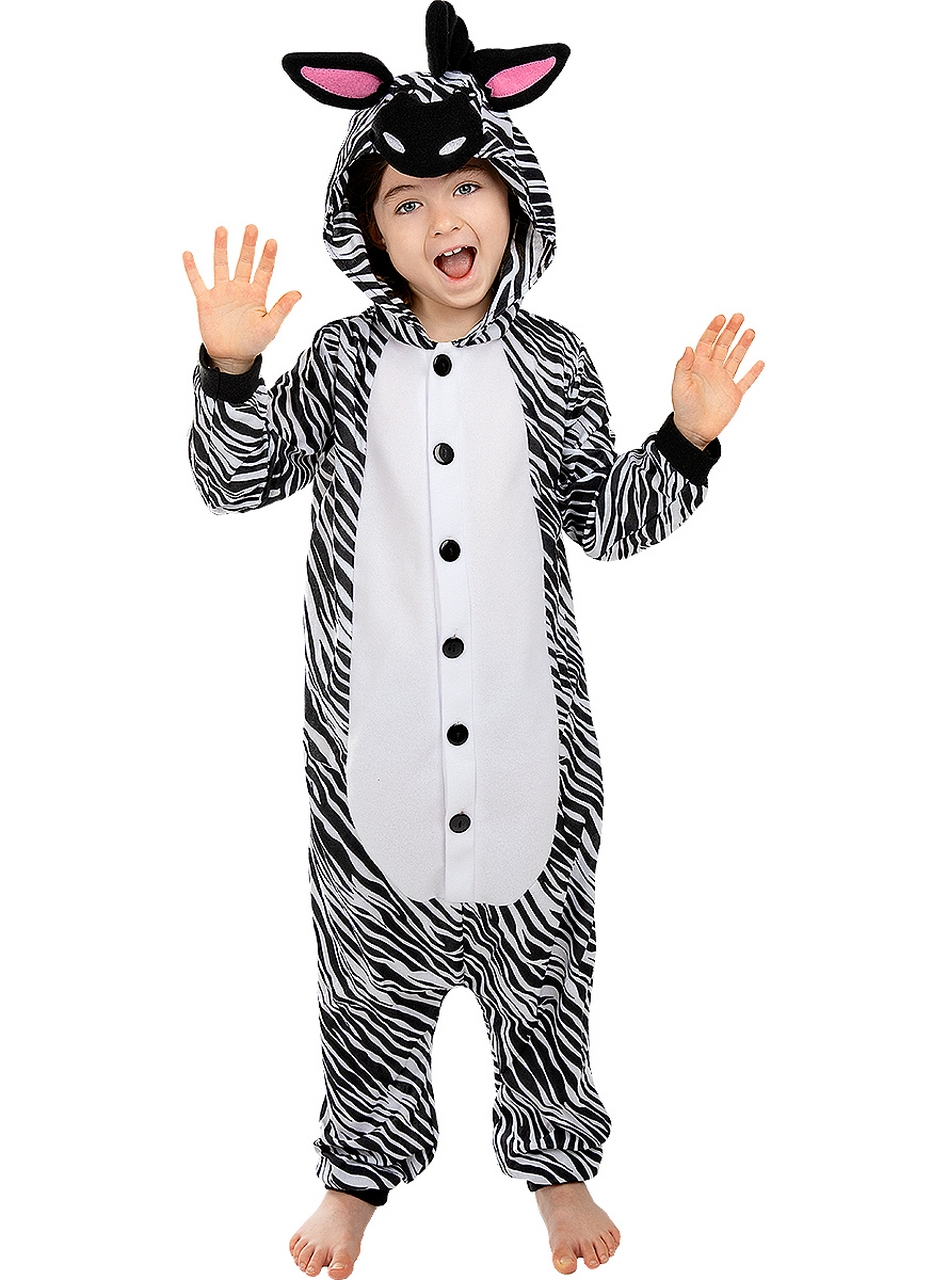 Zebra Onesie Kostüm für Kinder für Kinder