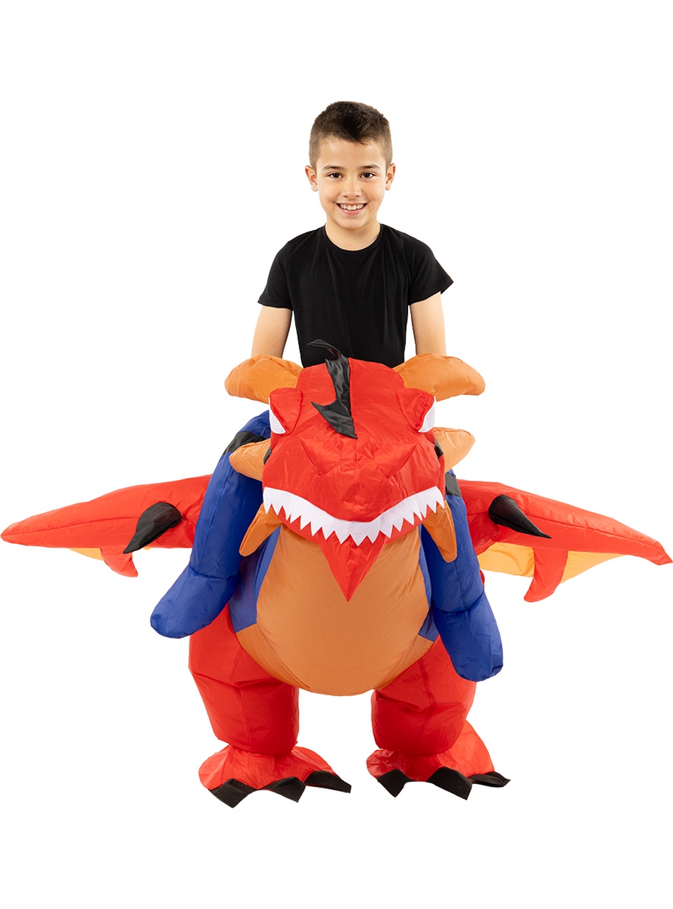 Inflatable Dragon Costume On Shoulders For Kids Kostüm für Kinder