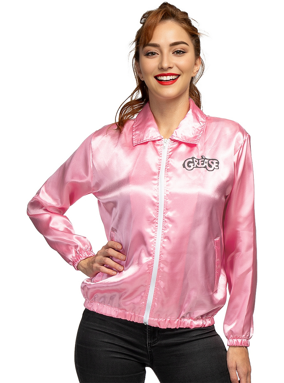 Grease Pink Ladies Jas Roze Damen