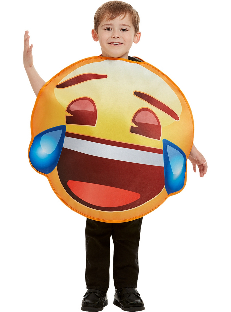 Emoji Mit Freudentränen Kostüm für Kinder für Kinder