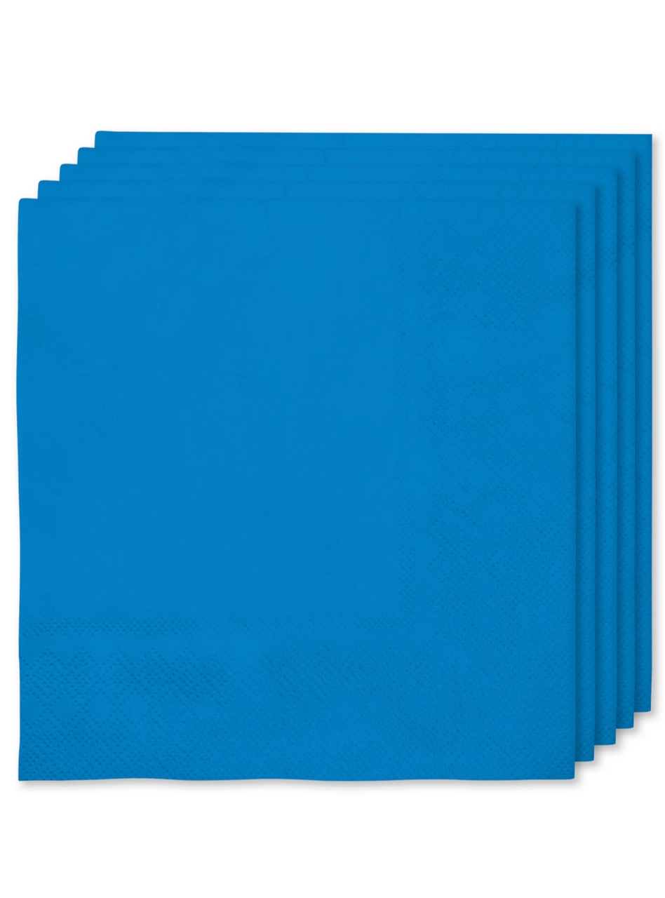 Navy Blauwe Servetten 16 Stuks 33x33 Centimeter