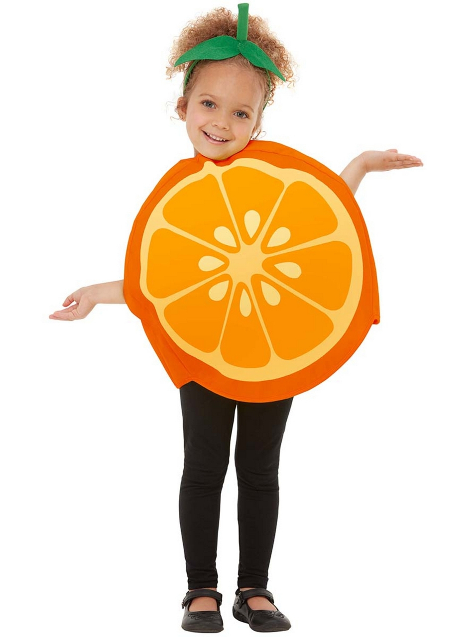 Orangen Kostüm für Kinder für Kinder