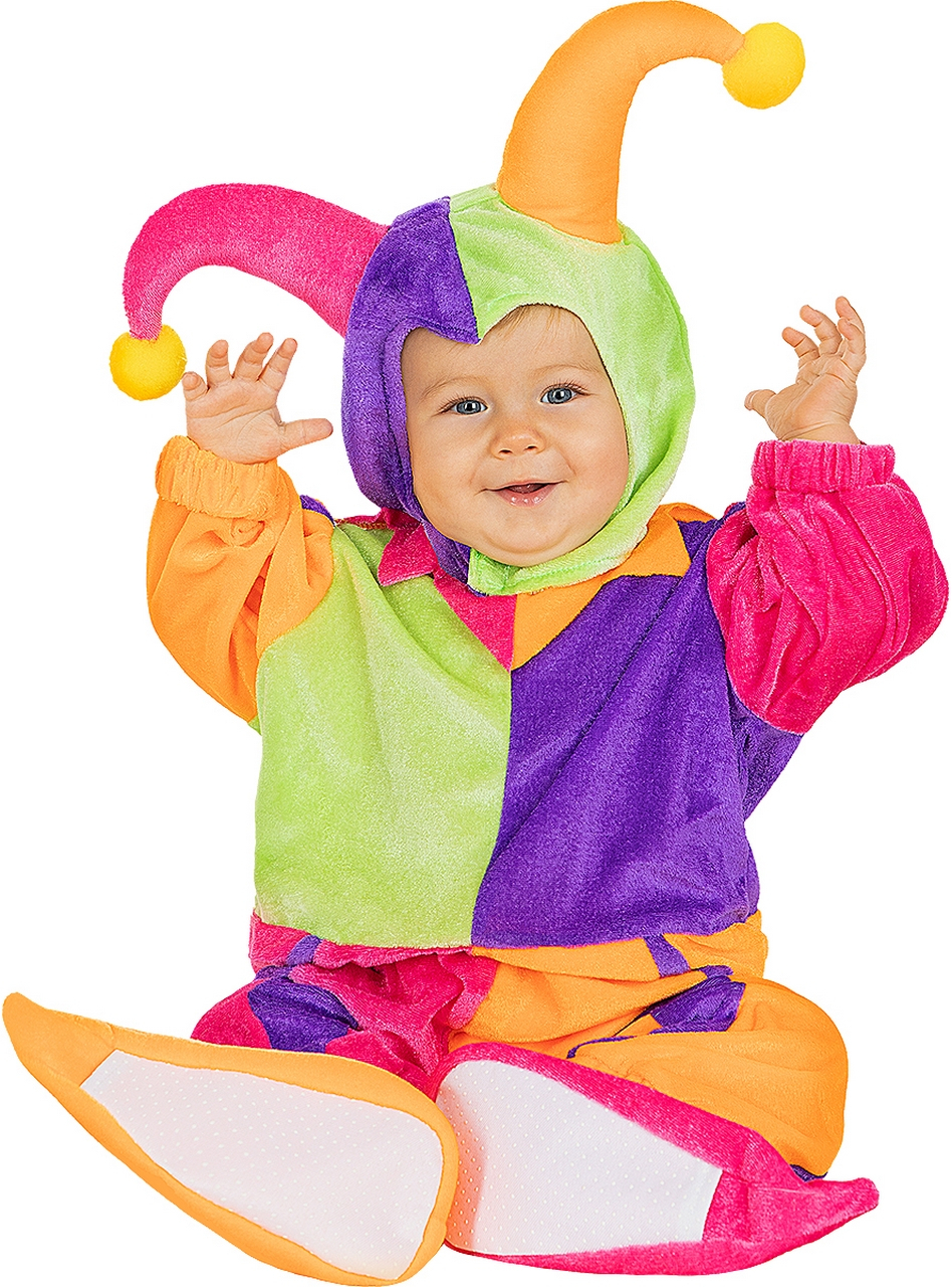 Happy Jester Baby Kind Kostuum