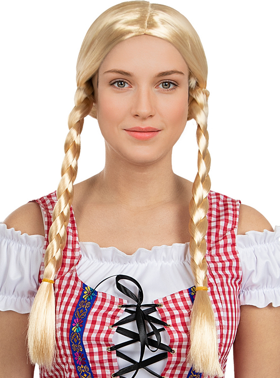 Oktoberfest Perücke für Damen