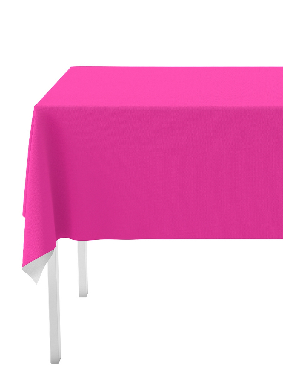 1 Tischdecke Pink - Unifarben