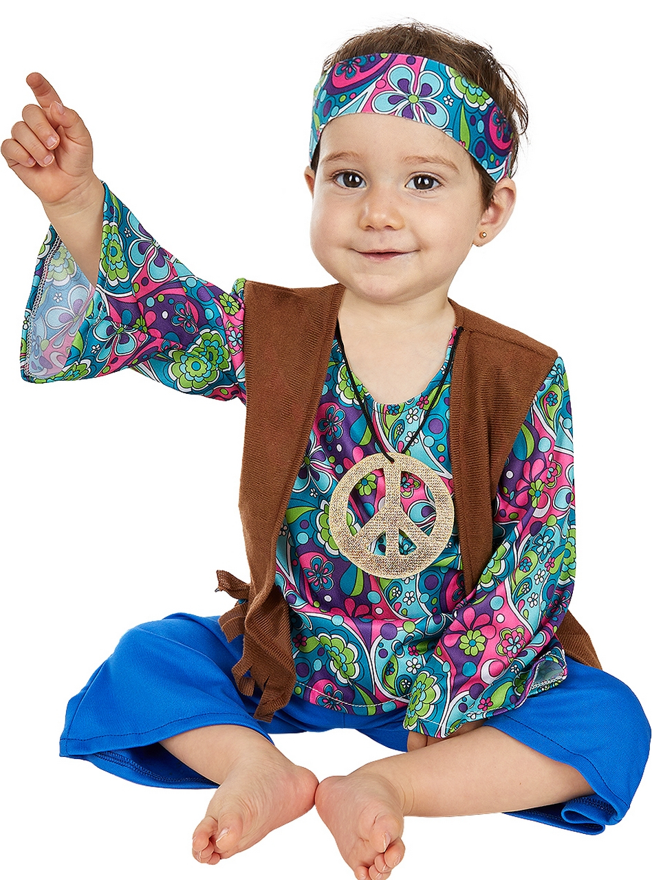 Hippie Baby Johnny Kostüm für Kinder