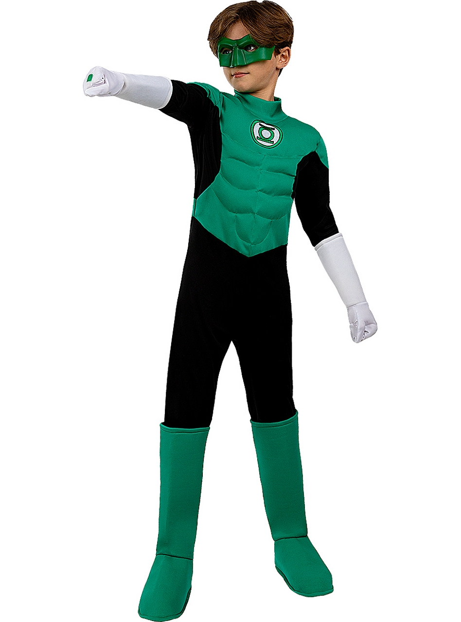 Green Lantern Kostüm für Kinder Jungen