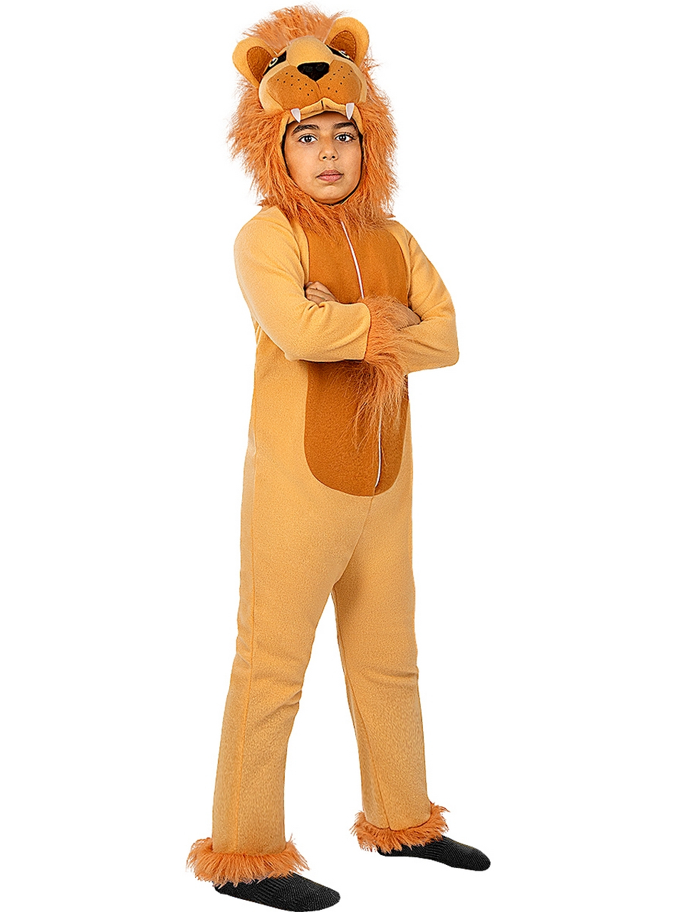 Koning Van De Jungle Leeuwen Onesie Kostüm für Kinder