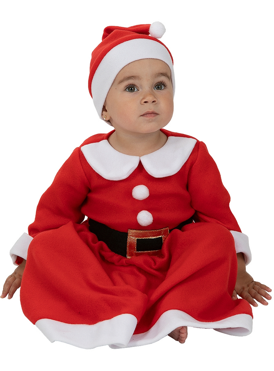 Mr Baby Santa Kostüm für Mädchen