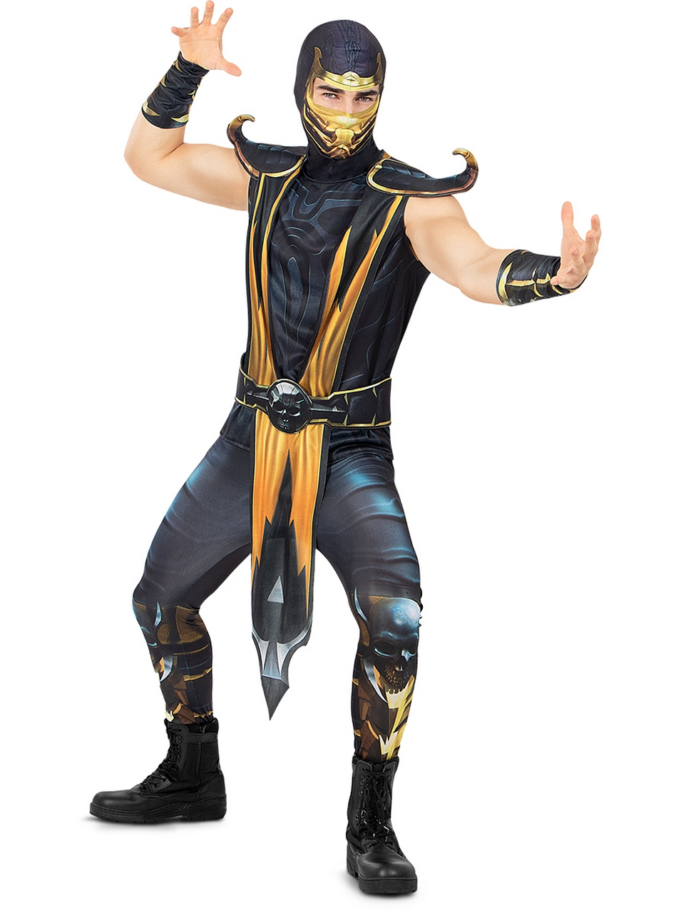 Scorpion Kostüm Mortal Kombat Herren