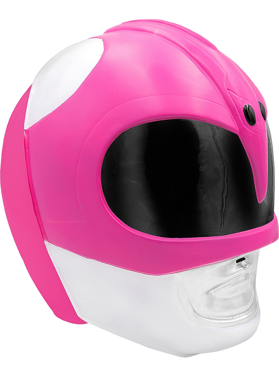 Power Rangers Helm Rosa für Erwachsene