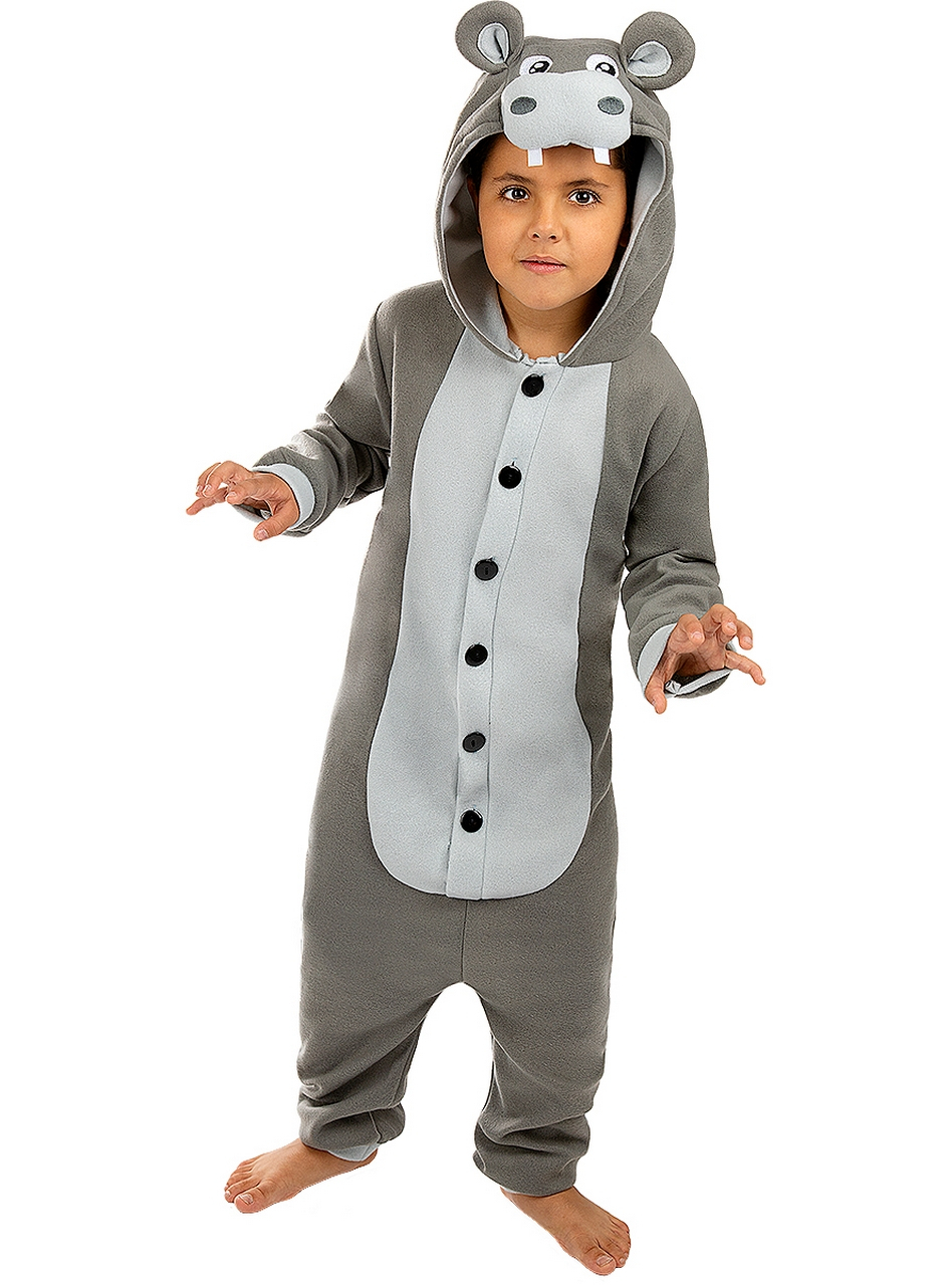 Nilpferd Onesie Kostüm für Kinder für Kinder