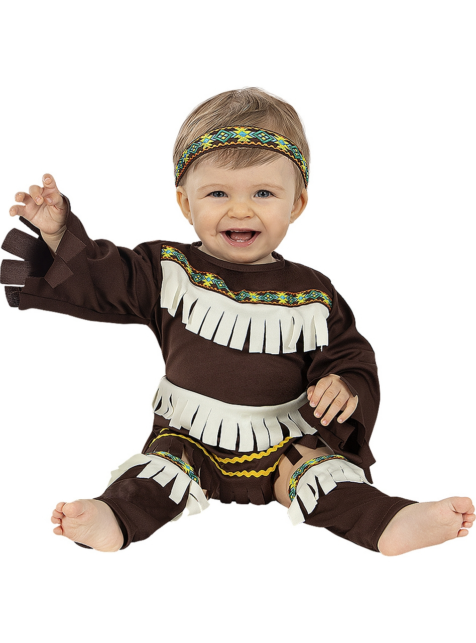 Hiawatha Baby Indiaan Kostüm für Kinder