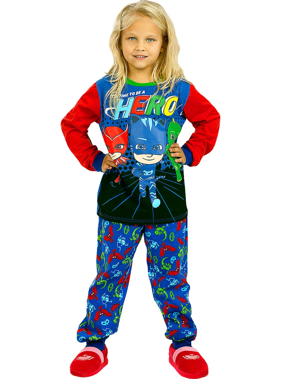 Pj Masks Pyjama Lang für Kinder Kostüm für Kinder